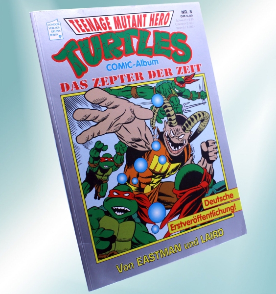TMNT Teenage Mutant Hero Turtles Comic Album Nr. 8: Das Zepter der Zeit von Condor